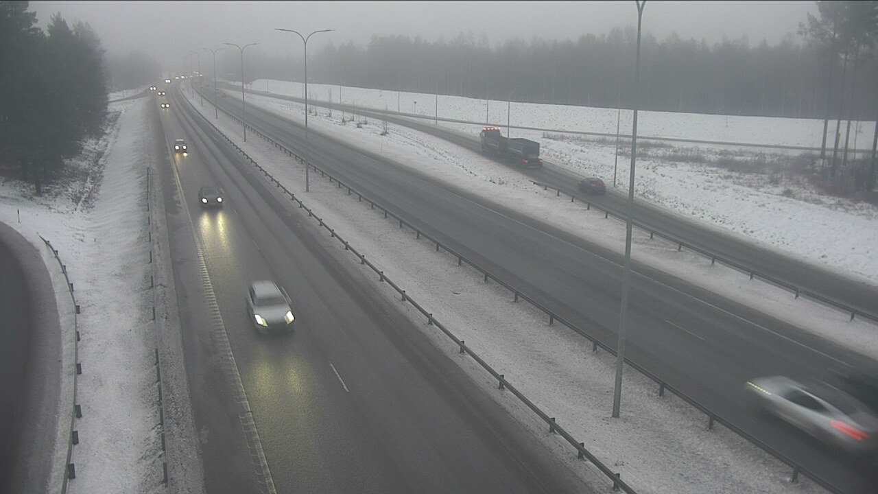 Weather Camera Image Road 4 Oulu, Isko, Oulu, Pohjois-Pohjanmaa