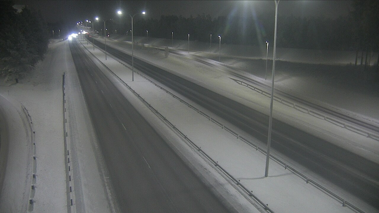 Weather Camera Image Road 4 Oulu, Isko, Oulu, Pohjois-Pohjanmaa