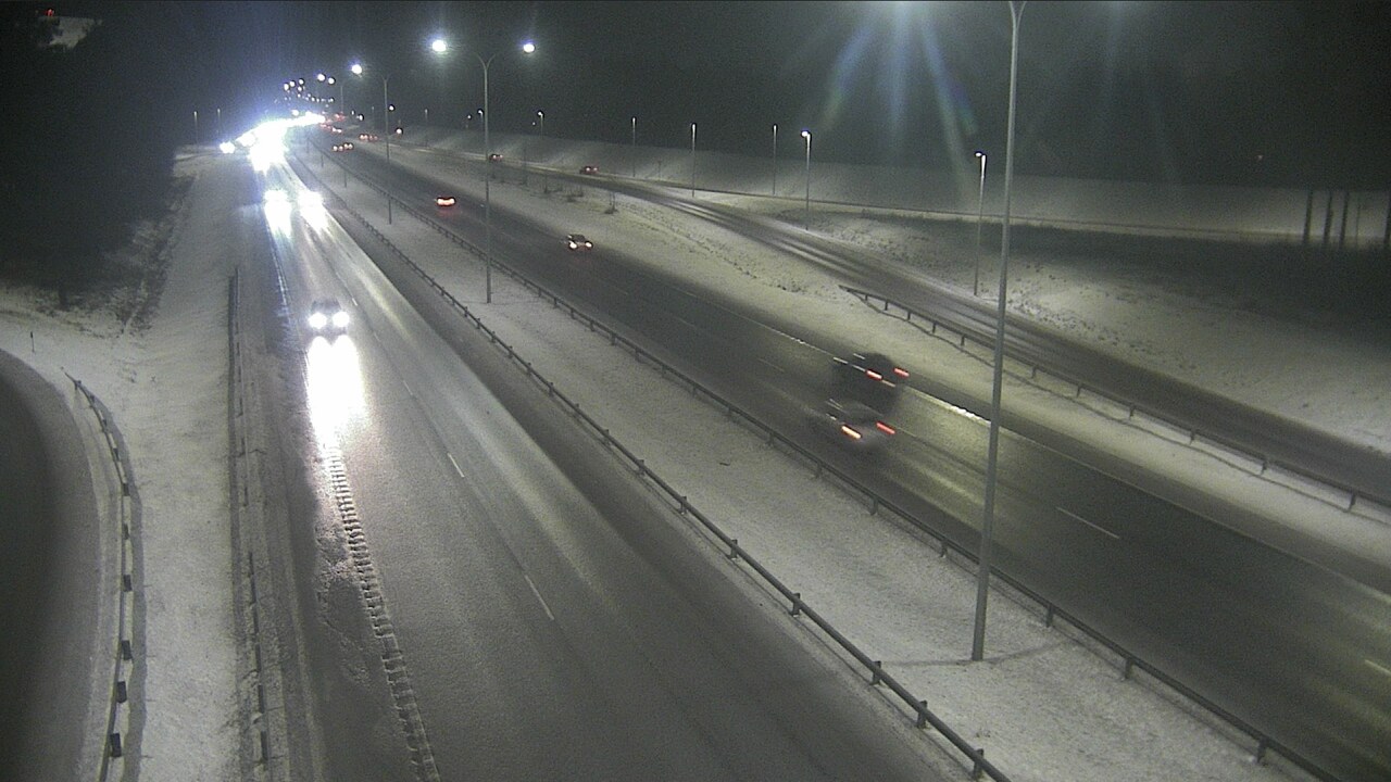 Weather Camera Image Väg 4 Uleåborg, Isko, Oulu, Pohjois-Pohjanmaa