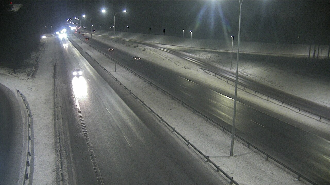 Weather Camera Image Väg 4 Uleåborg, Isko, Oulu, Pohjois-Pohjanmaa