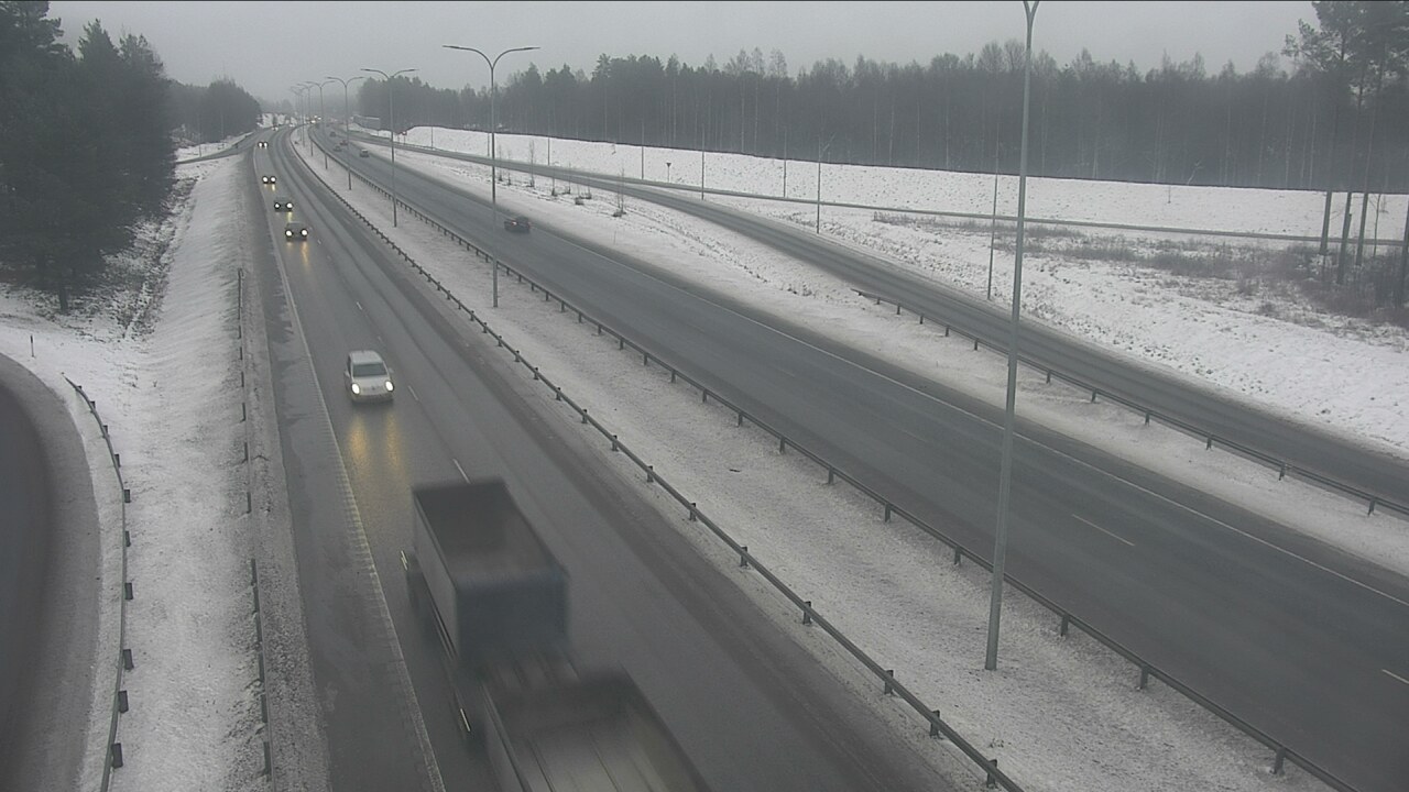 Weather Camera Image Road 4 Oulu, Isko, Oulu, Pohjois-Pohjanmaa