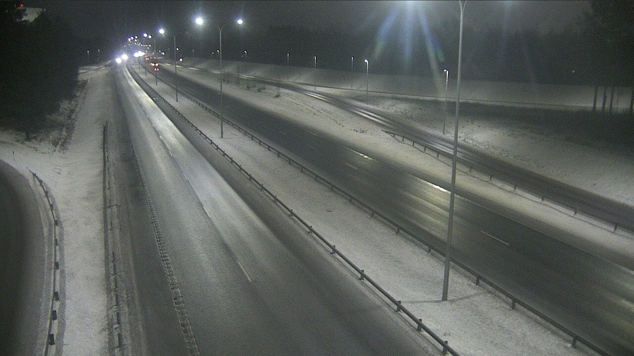 Weather Camera Image Väg 4 Uleåborg, Isko, Oulu, Pohjois-Pohjanmaa