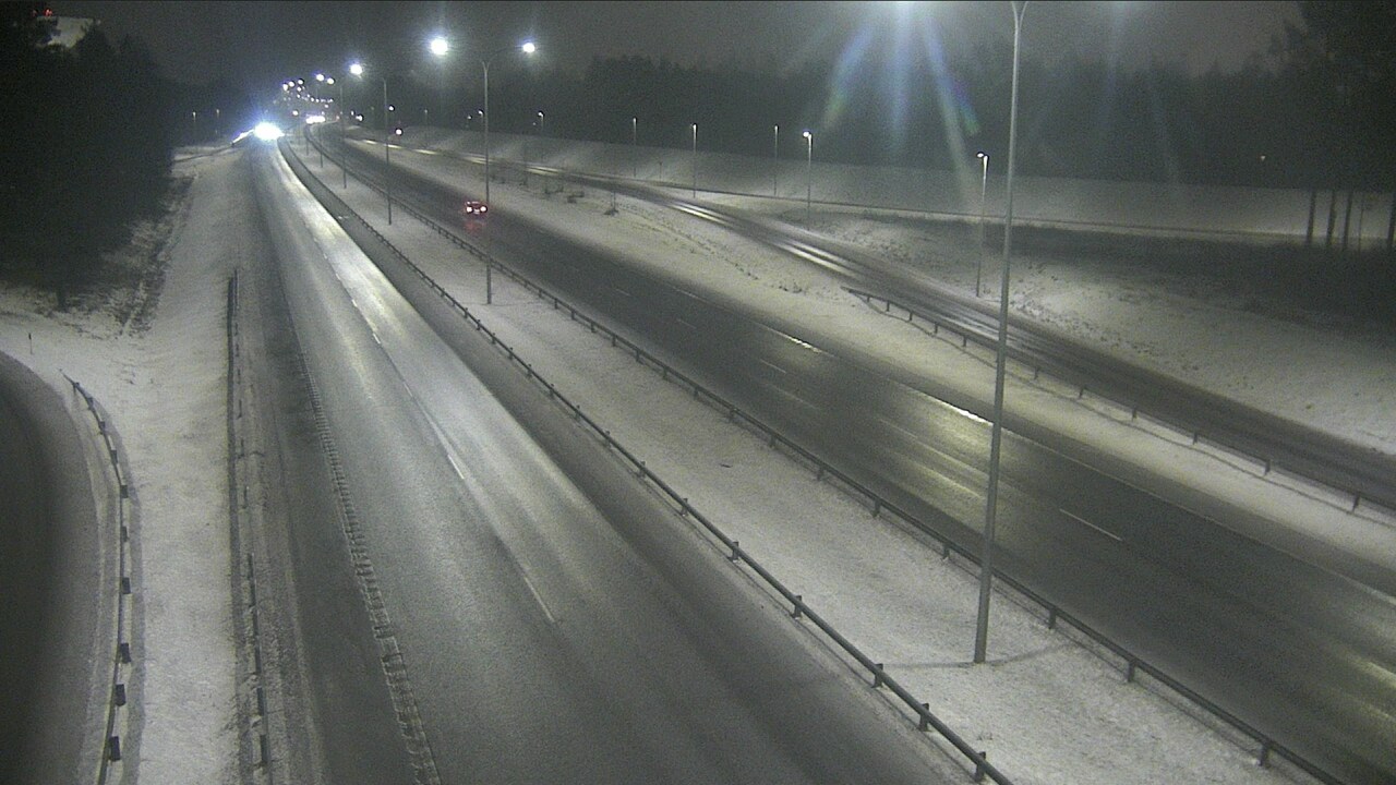 Weather Camera Image Väg 4 Uleåborg, Isko, Oulu, Pohjois-Pohjanmaa