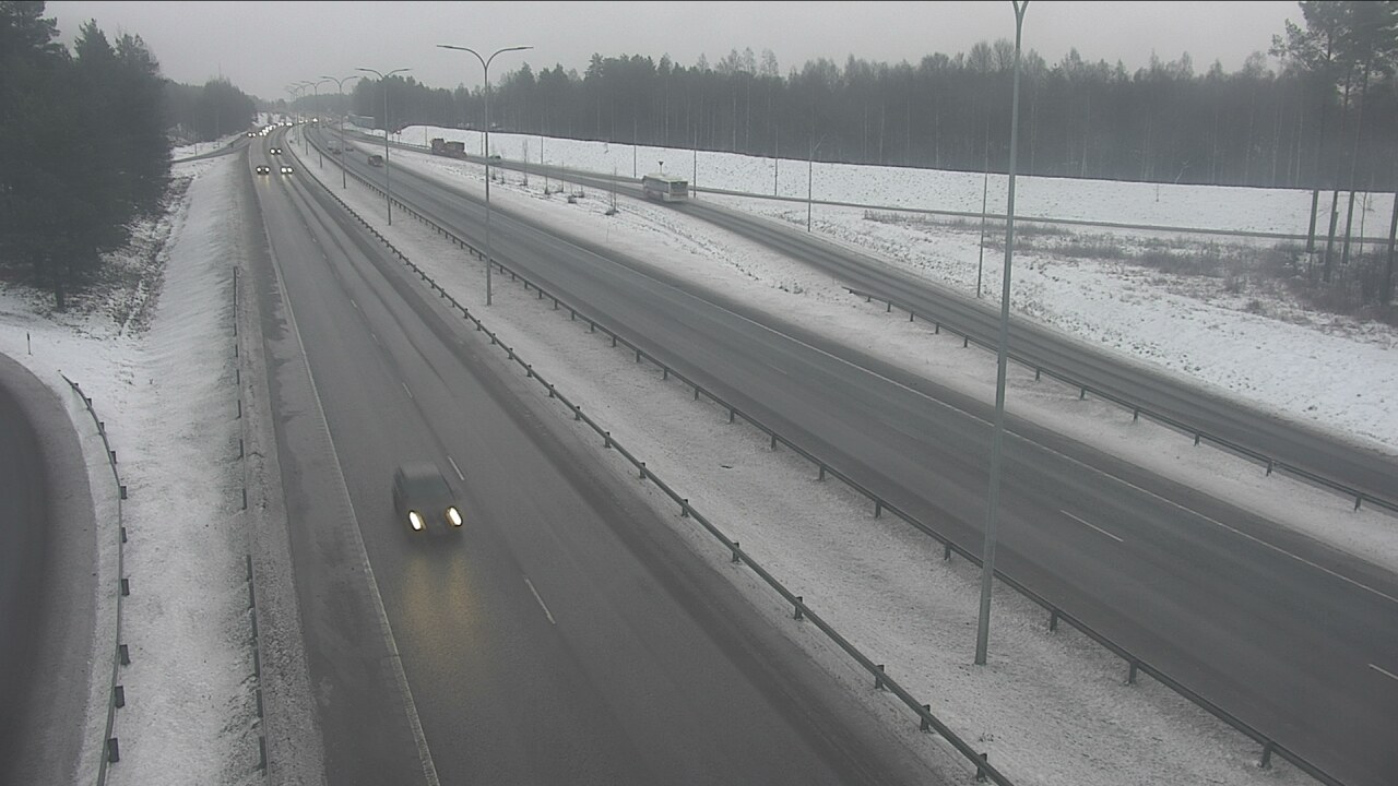 Weather Camera Image Road 4 Oulu, Isko, Oulu, Pohjois-Pohjanmaa