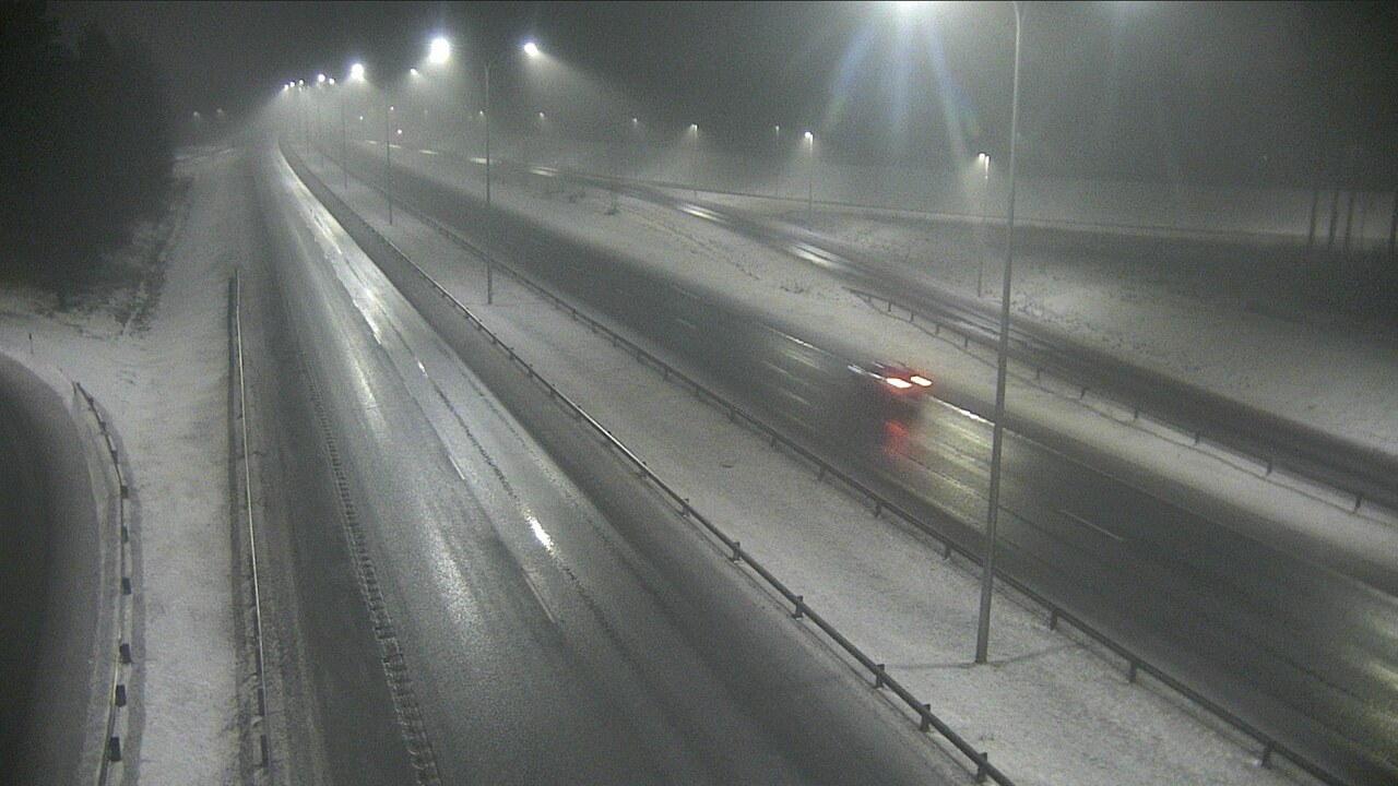 Weather Camera Image Väg 4 Uleåborg, Isko, Oulu, Pohjois-Pohjanmaa