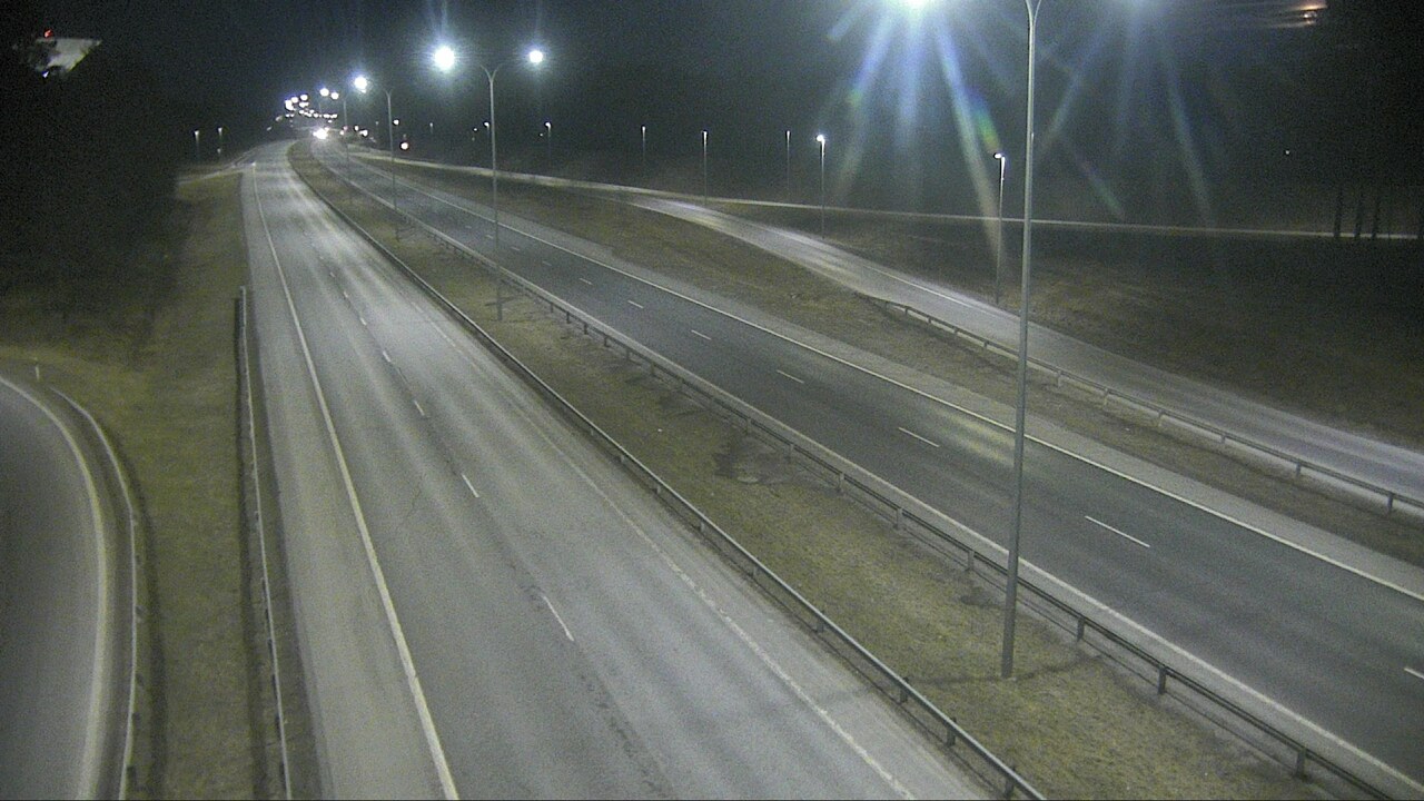 Weather Camera Image Väg 4 Uleåborg, Isko, Oulu, Pohjois-Pohjanmaa