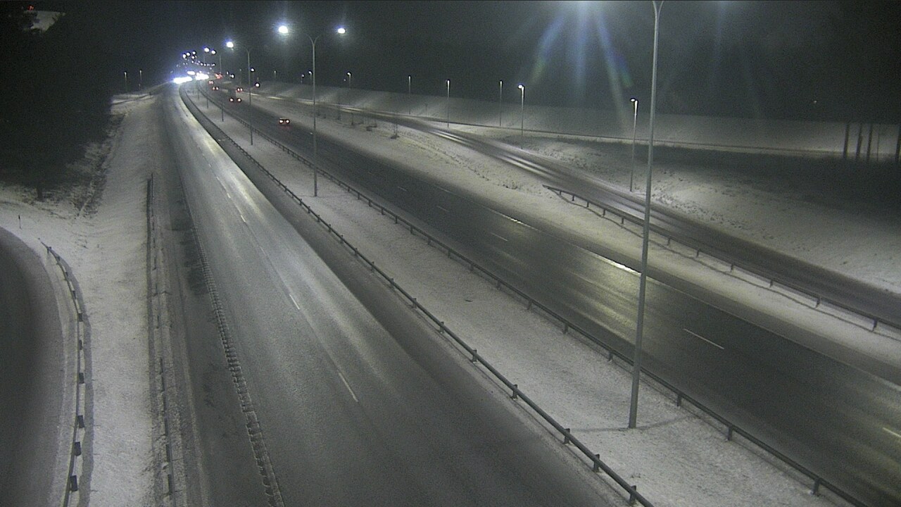 Weather Camera Image Väg 4 Uleåborg, Isko, Oulu, Pohjois-Pohjanmaa