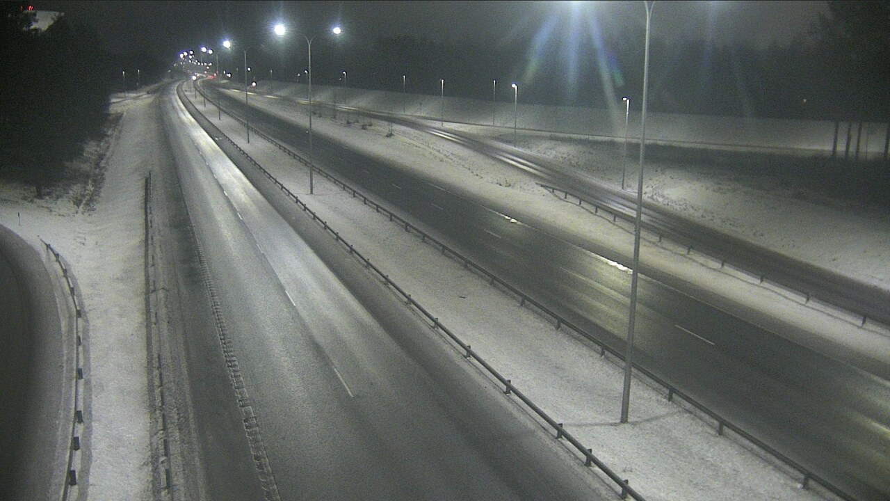 Weather Camera Image Väg 4 Uleåborg, Isko, Oulu, Pohjois-Pohjanmaa