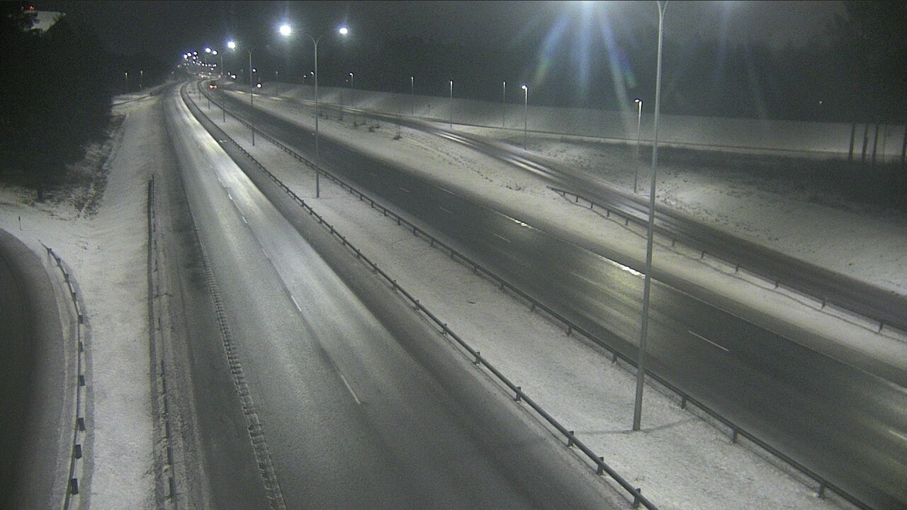 Weather Camera Image Väg 4 Uleåborg, Isko, Oulu, Pohjois-Pohjanmaa