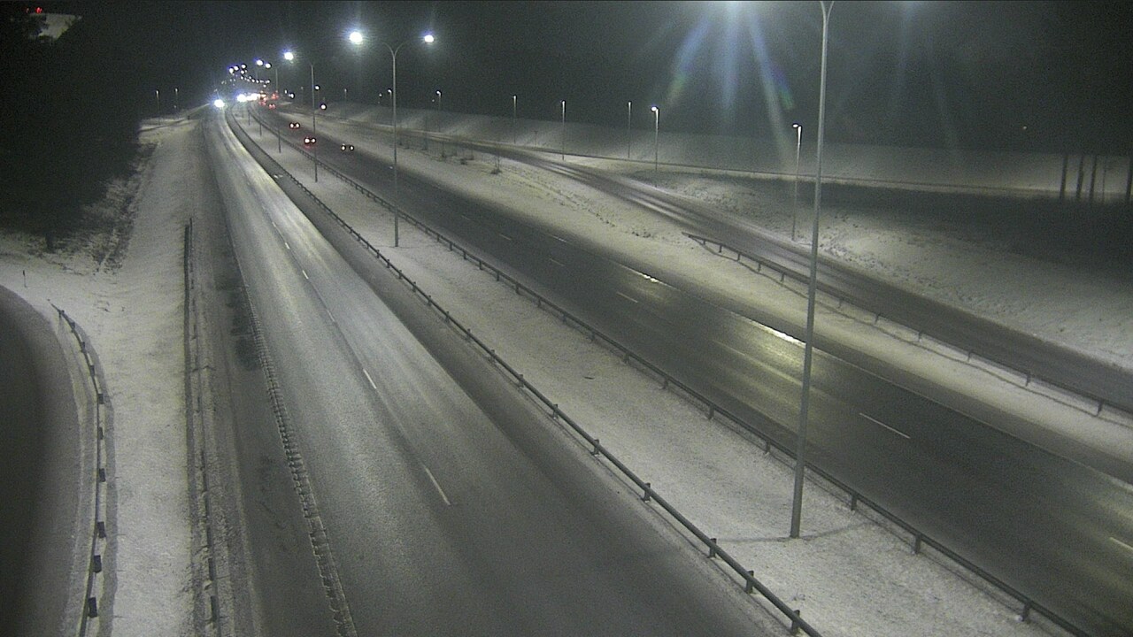 Weather Camera Image Väg 4 Uleåborg, Isko, Oulu, Pohjois-Pohjanmaa