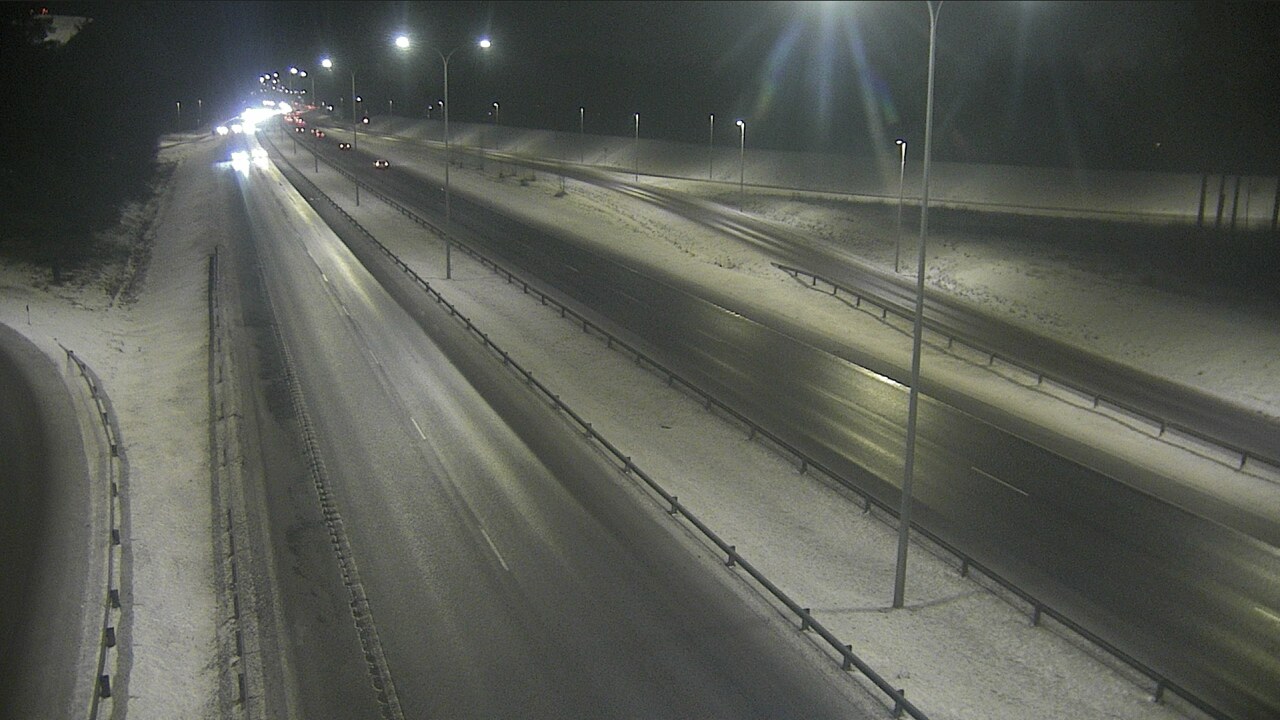 Weather Camera Image Väg 4 Uleåborg, Isko, Oulu, Pohjois-Pohjanmaa