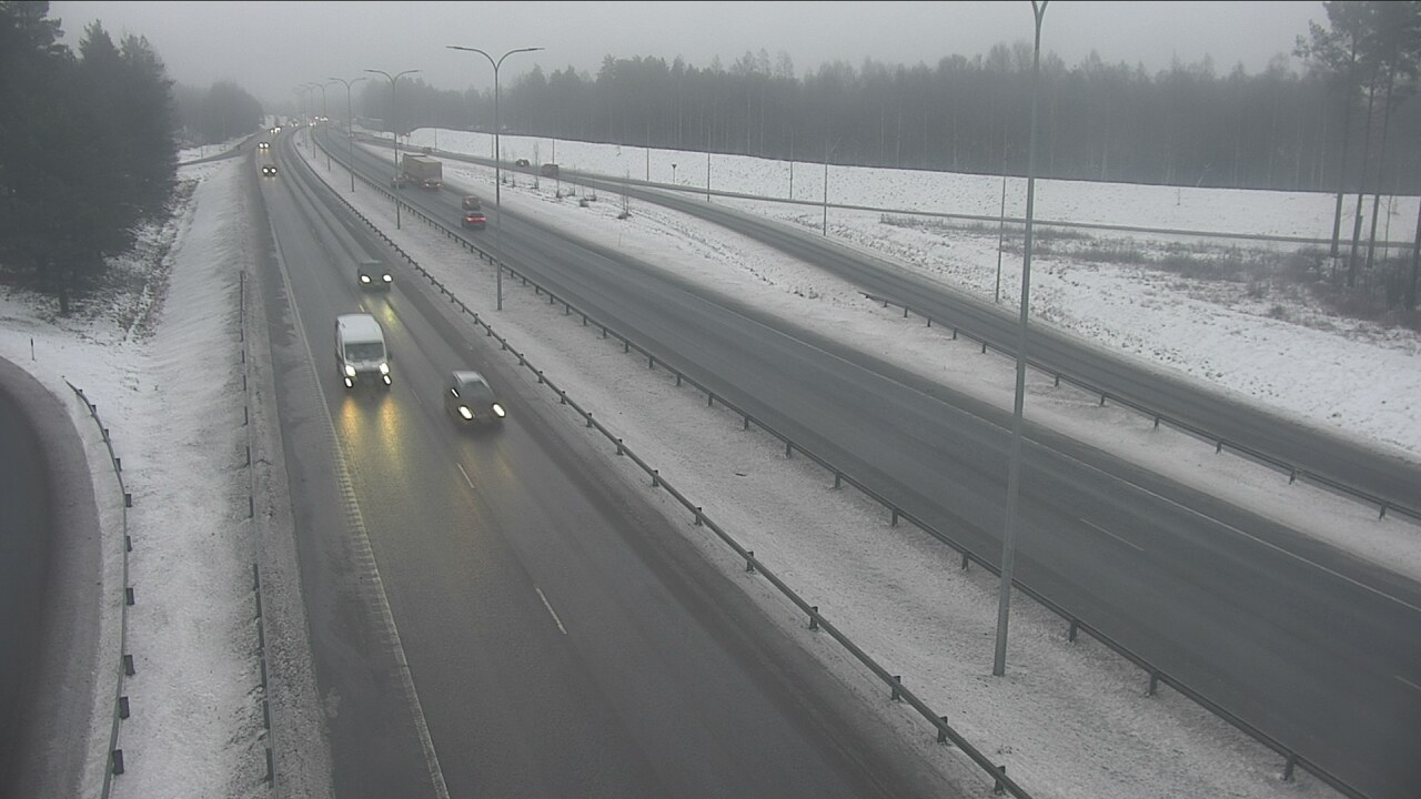 Weather Camera Image Road 4 Oulu, Isko, Oulu, Pohjois-Pohjanmaa