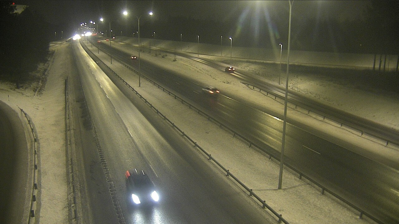 Weather Camera Image Väg 4 Uleåborg, Isko, Oulu, Pohjois-Pohjanmaa