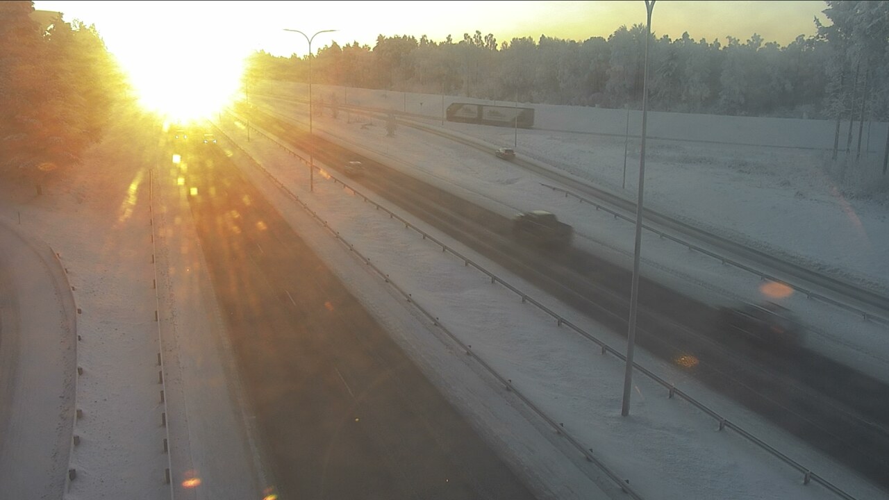 Weather Camera Image Road 4 Oulu, Isko, Oulu, Pohjois-Pohjanmaa