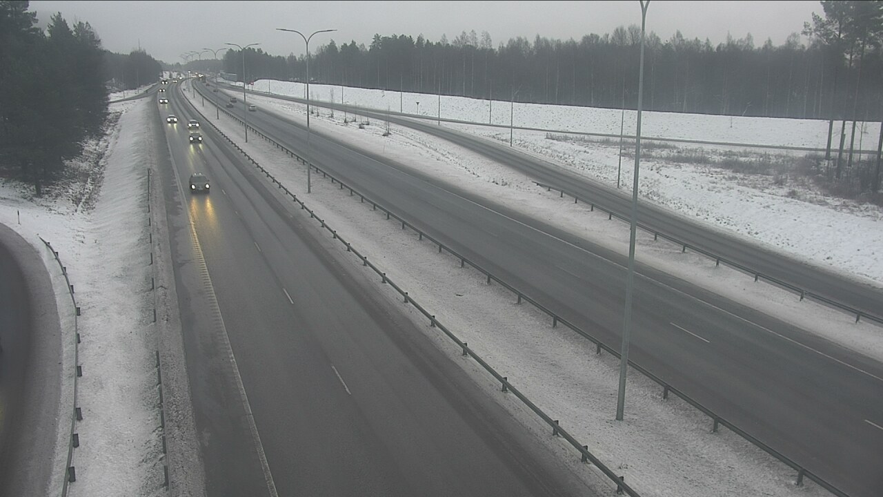 Weather Camera Image Road 4 Oulu, Isko, Oulu, Pohjois-Pohjanmaa