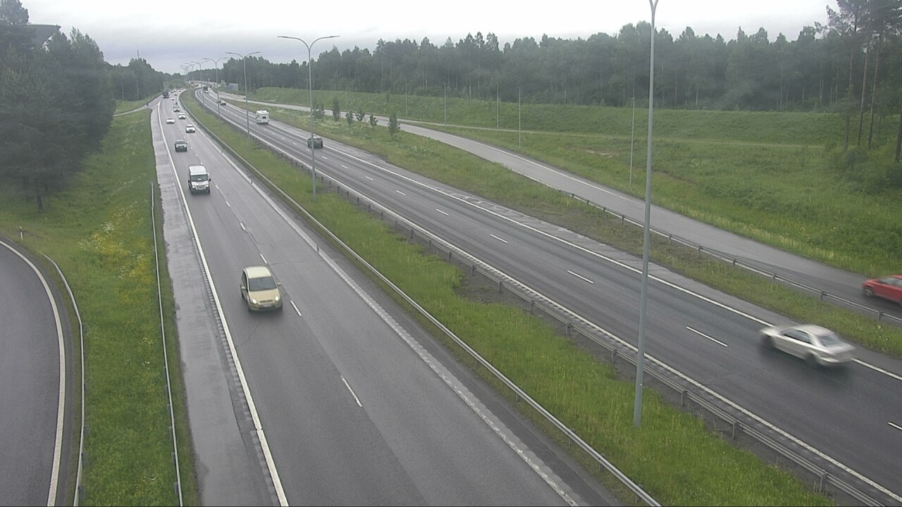 Weather Camera Image Väg 4 Uleåborg, Isko, Oulu, Pohjois-Pohjanmaa