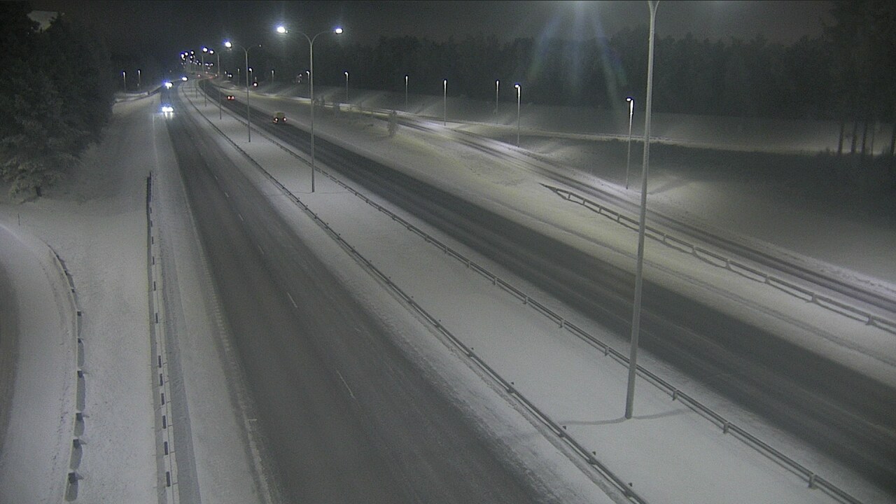 Weather Camera Image Road 4 Oulu, Isko, Oulu, Pohjois-Pohjanmaa