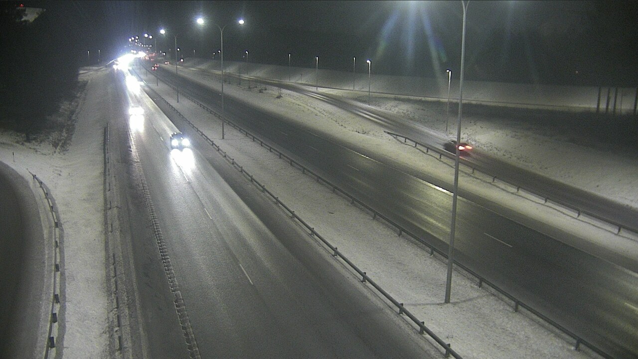 Weather Camera Image Väg 4 Uleåborg, Isko, Oulu, Pohjois-Pohjanmaa