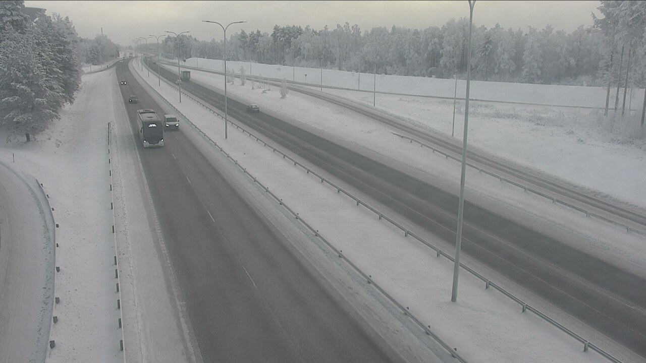 Weather Camera Image Road 4 Oulu, Isko, Oulu, Pohjois-Pohjanmaa