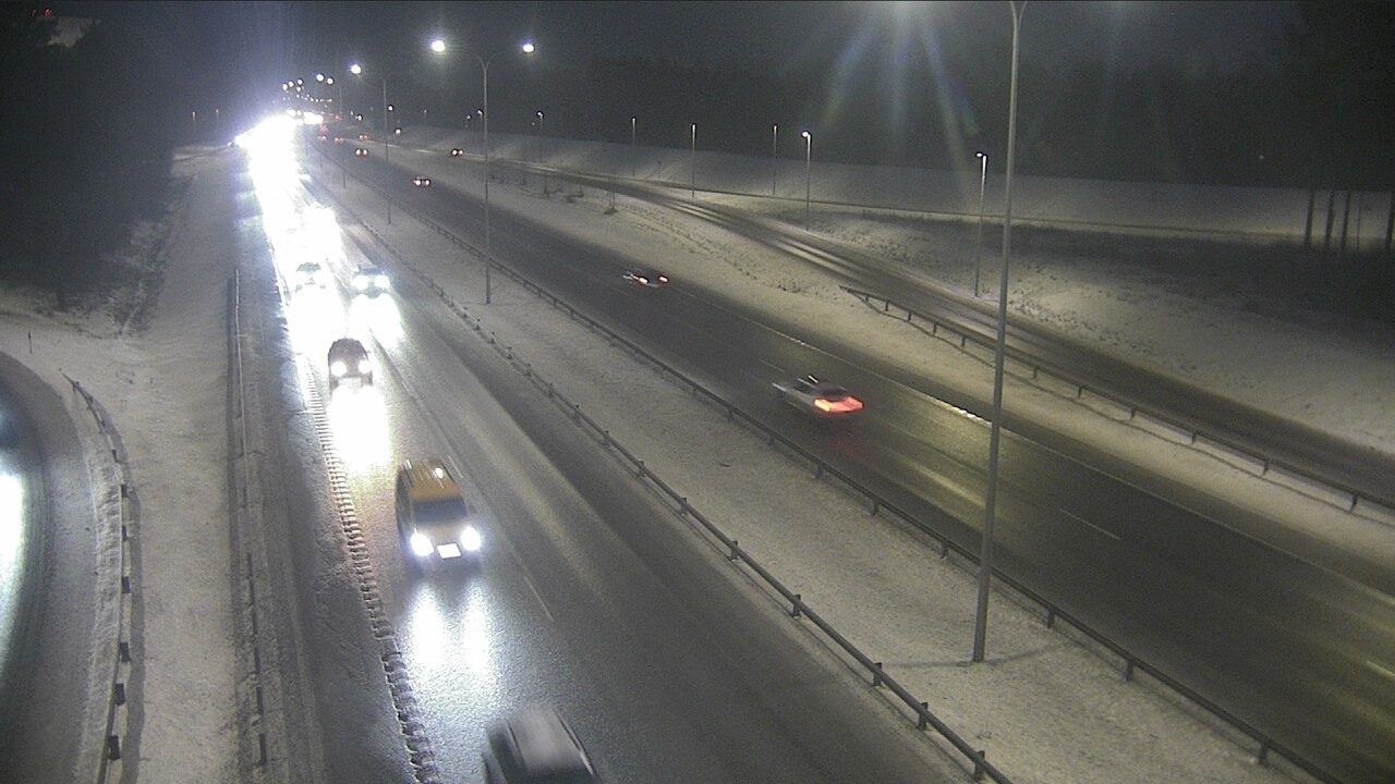 Weather Camera Image Väg 4 Uleåborg, Isko, Oulu, Pohjois-Pohjanmaa