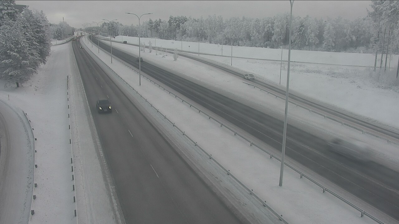 Weather Camera Image Road 4 Oulu, Isko, Oulu, Pohjois-Pohjanmaa