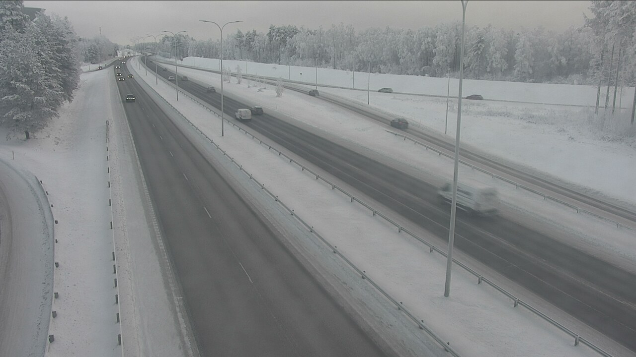 Weather Camera Image Road 4 Oulu, Isko, Oulu, Pohjois-Pohjanmaa