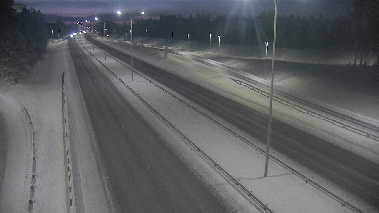 Weather Camera Image Road 4 Oulu, Isko, Oulu, Pohjois-Pohjanmaa