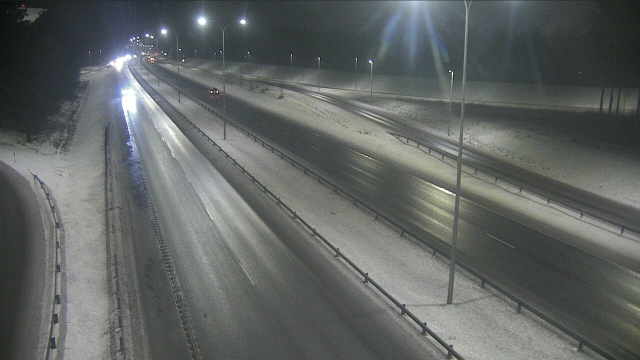 Weather Camera Image Väg 4 Uleåborg, Isko, Oulu, Pohjois-Pohjanmaa