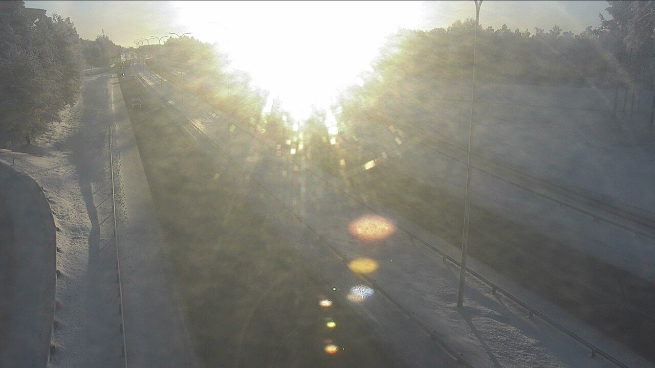 Weather Camera Image Väg 4 Uleåborg, Isko, Oulu, Pohjois-Pohjanmaa