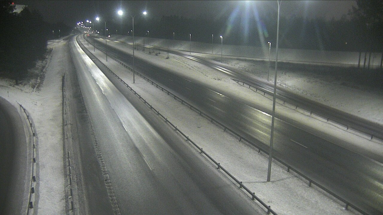 Weather Camera Image Väg 4 Uleåborg, Isko, Oulu, Pohjois-Pohjanmaa