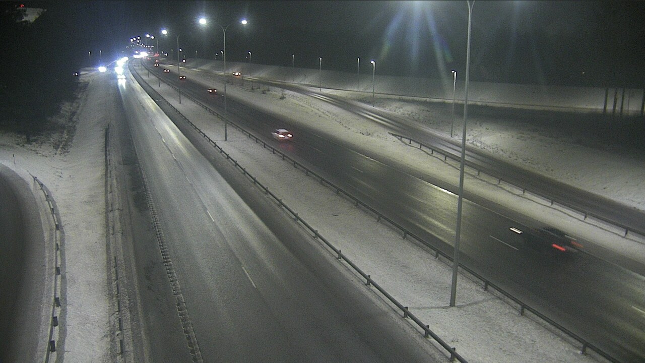 Weather Camera Image Väg 4 Uleåborg, Isko, Oulu, Pohjois-Pohjanmaa