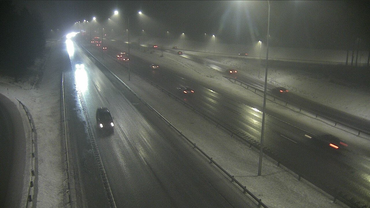 Weather Camera Image Väg 4 Uleåborg, Isko, Oulu, Pohjois-Pohjanmaa