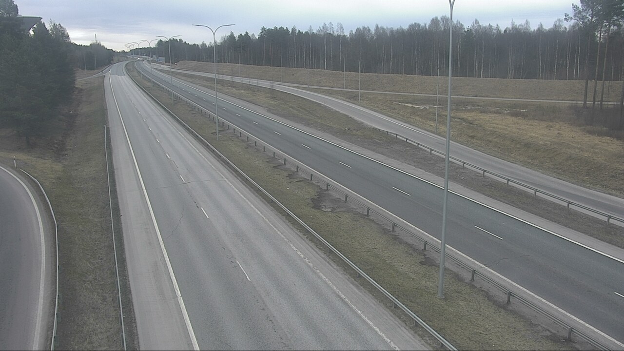 Weather Camera Image Road 4 Oulu, Isko, Oulu, Pohjois-Pohjanmaa