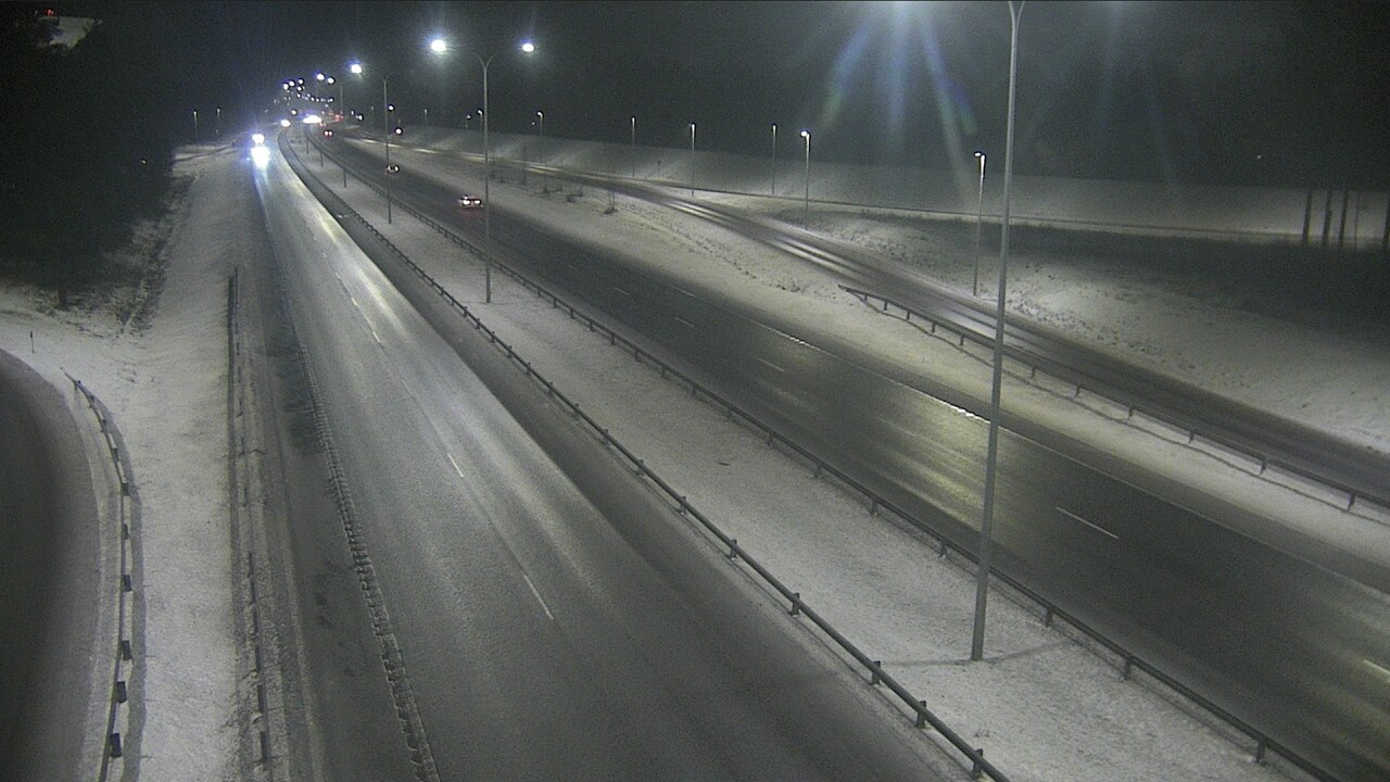 Weather Camera Image Väg 4 Uleåborg, Isko, Oulu, Pohjois-Pohjanmaa