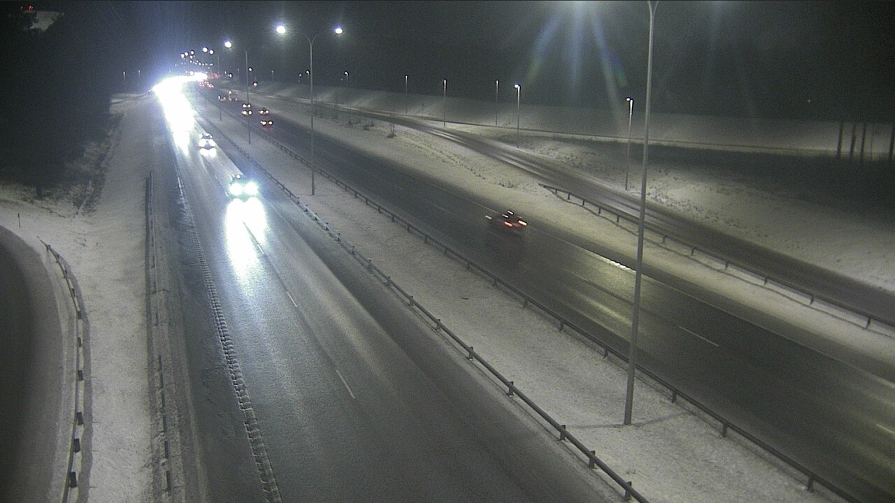 Weather Camera Image Väg 4 Uleåborg, Isko, Oulu, Pohjois-Pohjanmaa