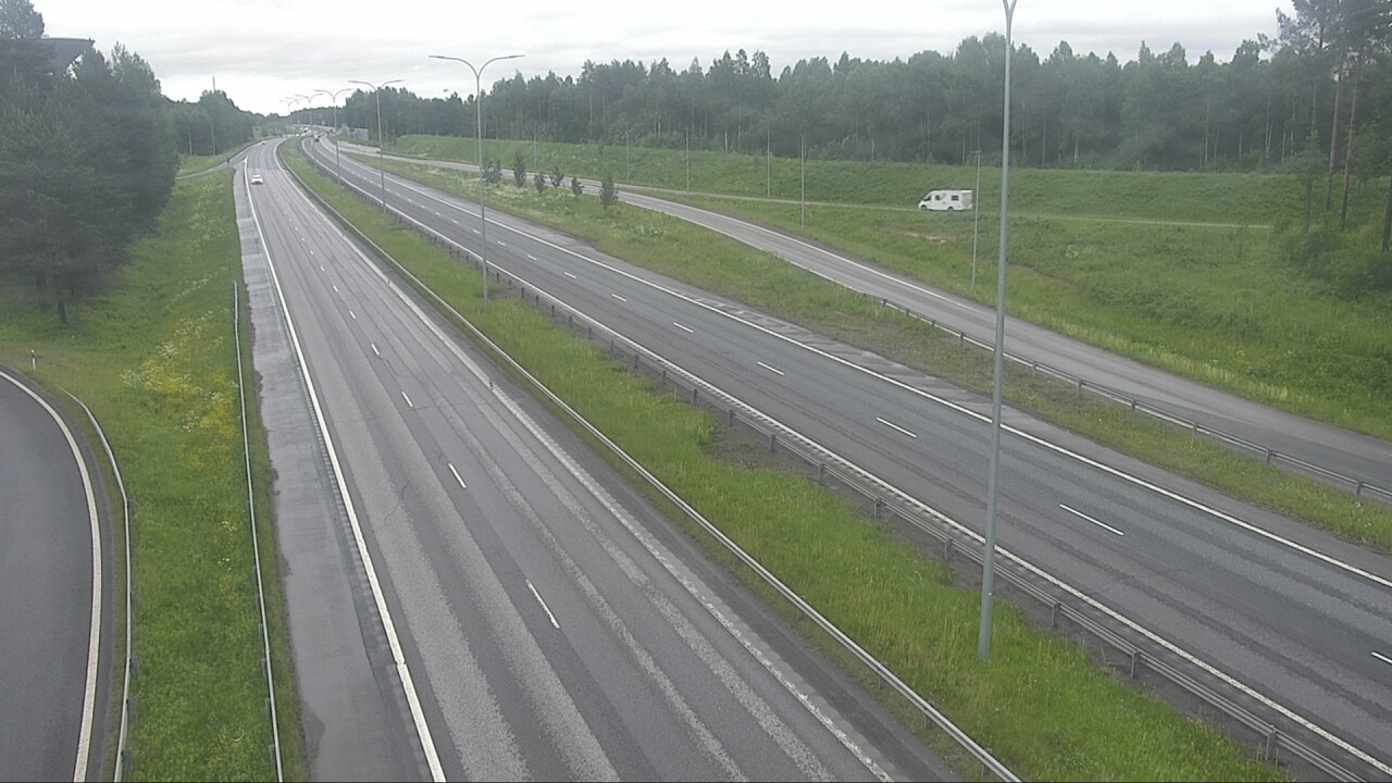 Weather Camera Image Väg 4 Uleåborg, Isko, Oulu, Pohjois-Pohjanmaa