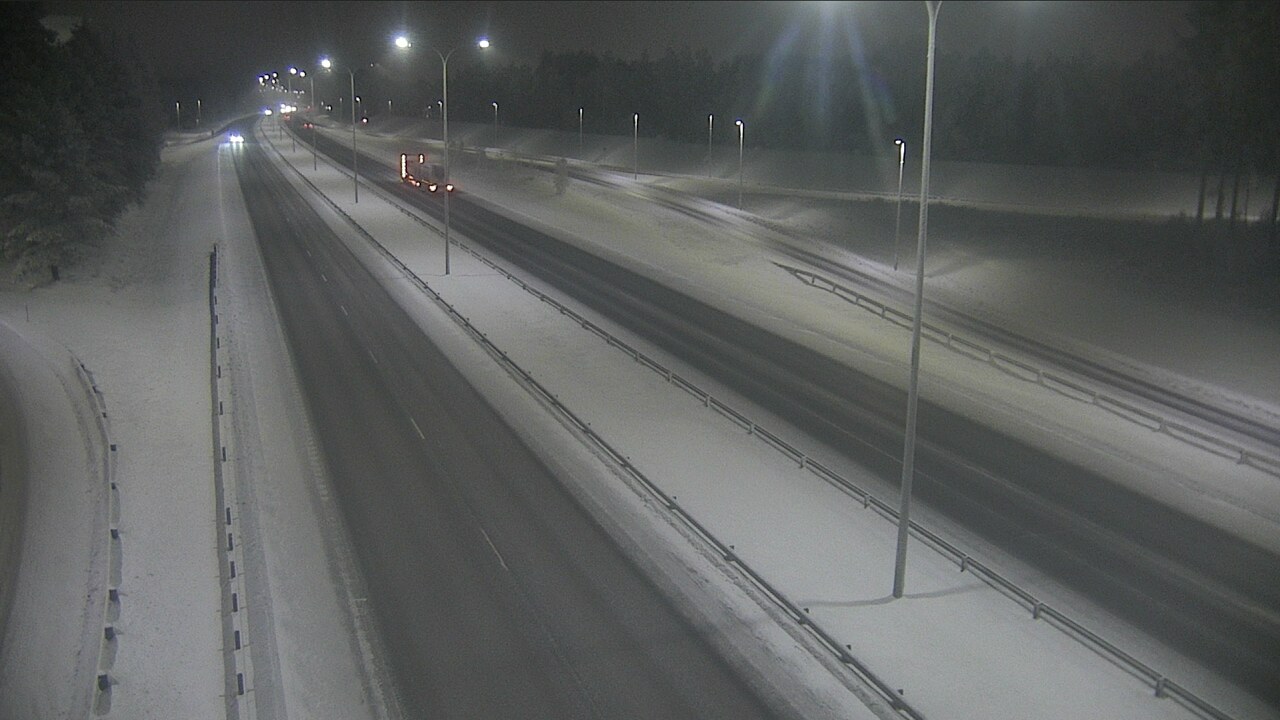 Weather Camera Image Road 4 Oulu, Isko, Oulu, Pohjois-Pohjanmaa