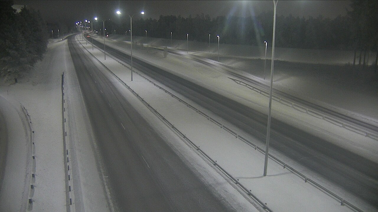 Weather Camera Image Road 4 Oulu, Isko, Oulu, Pohjois-Pohjanmaa