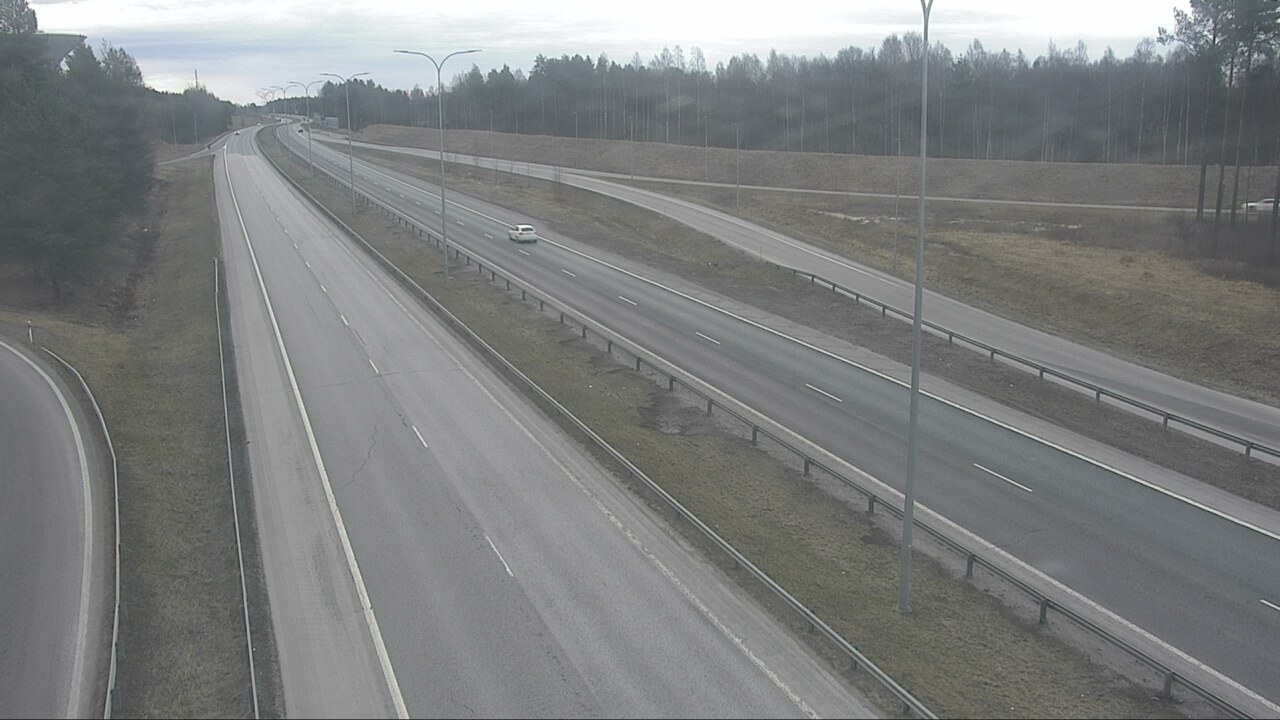 Weather Camera Image Road 4 Oulu, Isko, Oulu, Pohjois-Pohjanmaa
