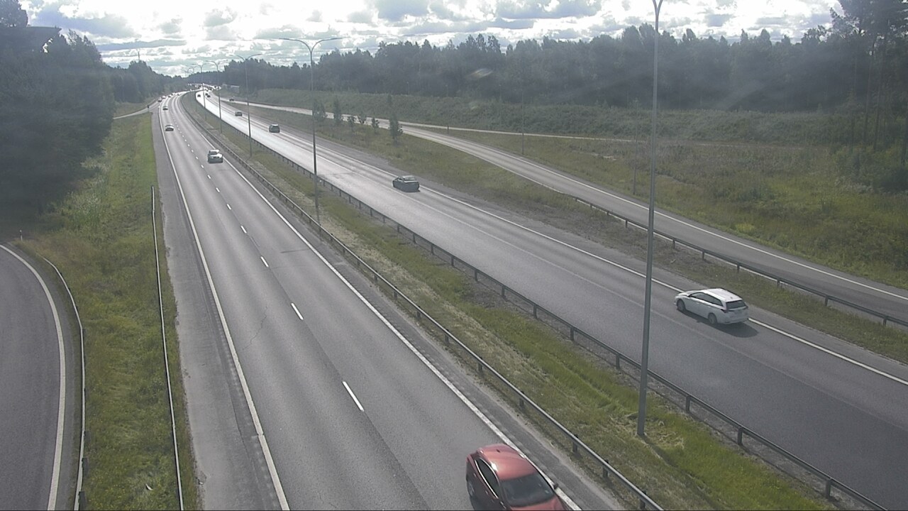 Weather Camera Image Road 4 Oulu, Isko, Oulu, Pohjois-Pohjanmaa