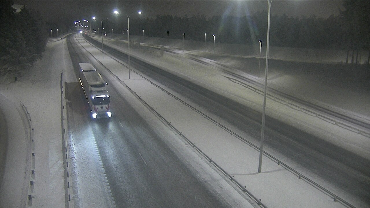 Weather Camera Image Road 4 Oulu, Isko, Oulu, Pohjois-Pohjanmaa