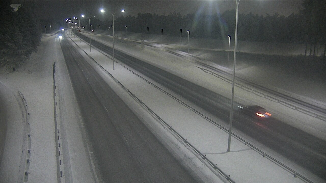 Weather Camera Image Road 4 Oulu, Isko, Oulu, Pohjois-Pohjanmaa