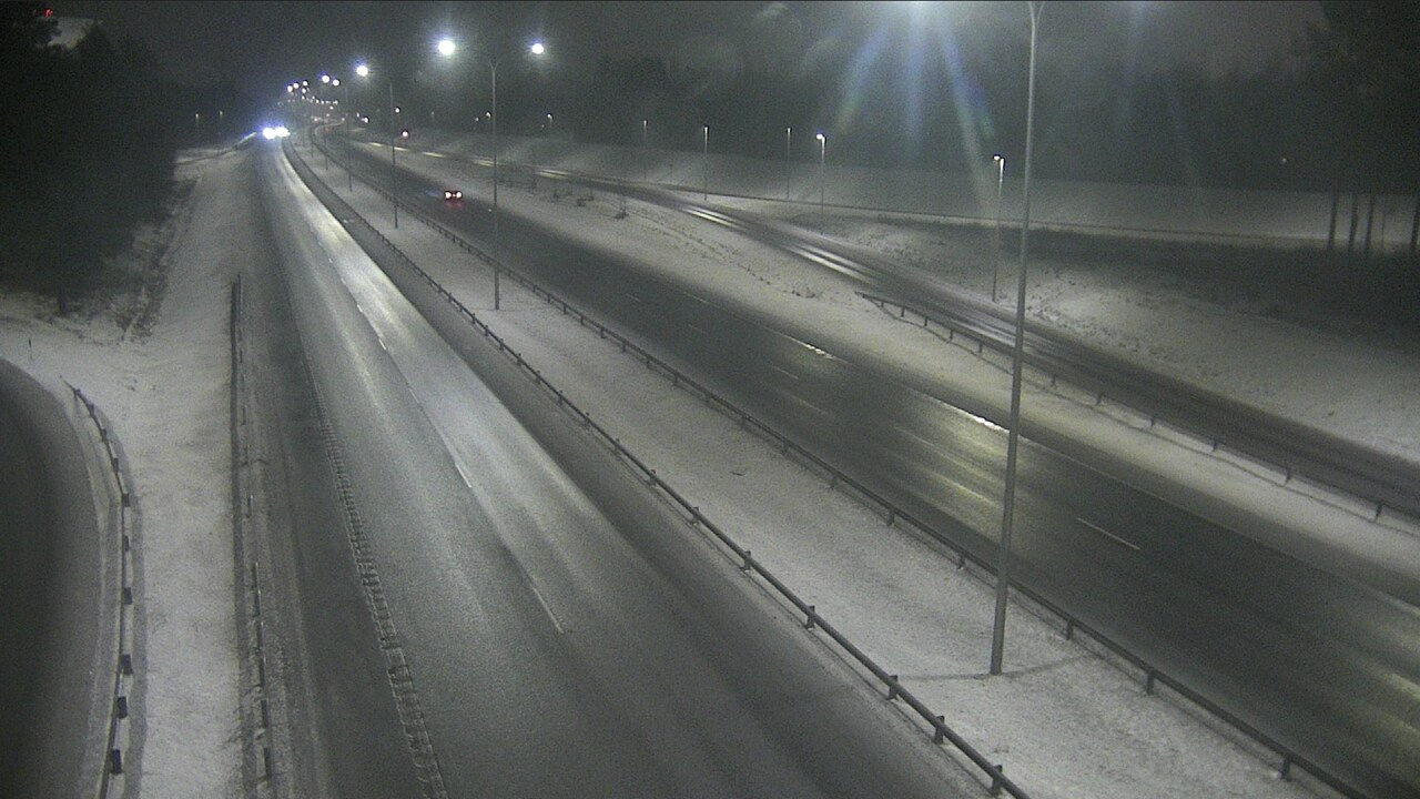 Weather Camera Image Väg 4 Uleåborg, Isko, Oulu, Pohjois-Pohjanmaa