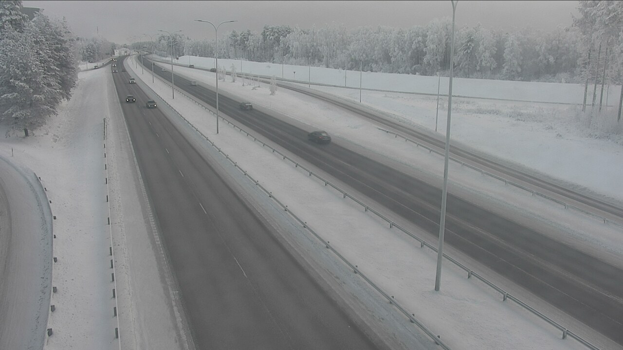 Weather Camera Image Road 4 Oulu, Isko, Oulu, Pohjois-Pohjanmaa