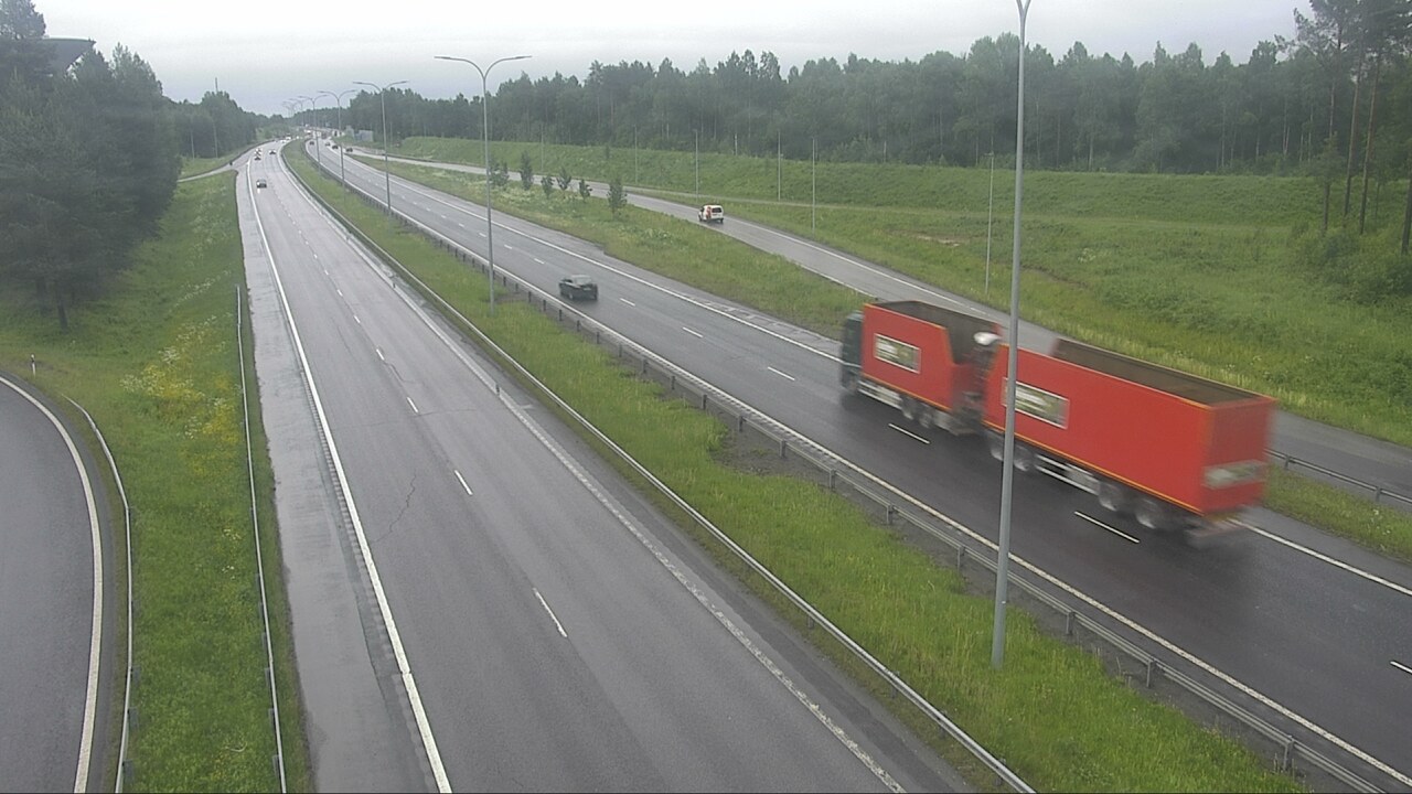 Weather Camera Image Road 4 Oulu, Isko, Oulu, Pohjois-Pohjanmaa