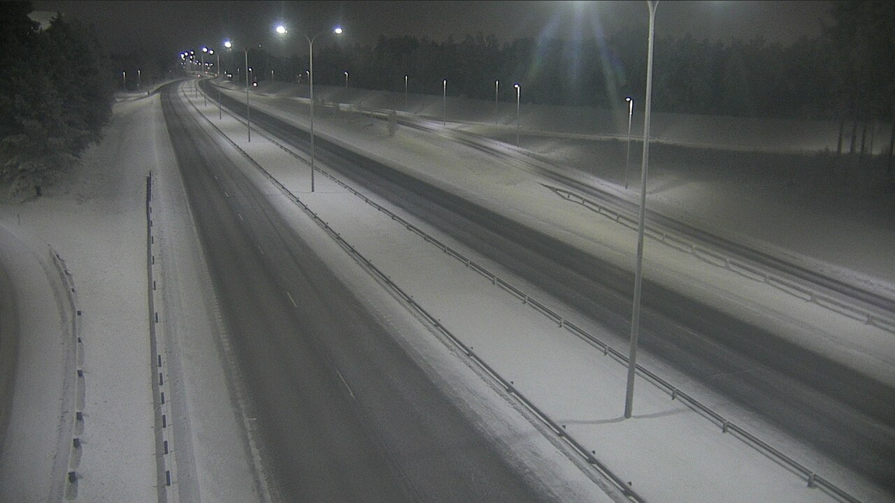 Weather Camera Image Road 4 Oulu, Isko, Oulu, Pohjois-Pohjanmaa