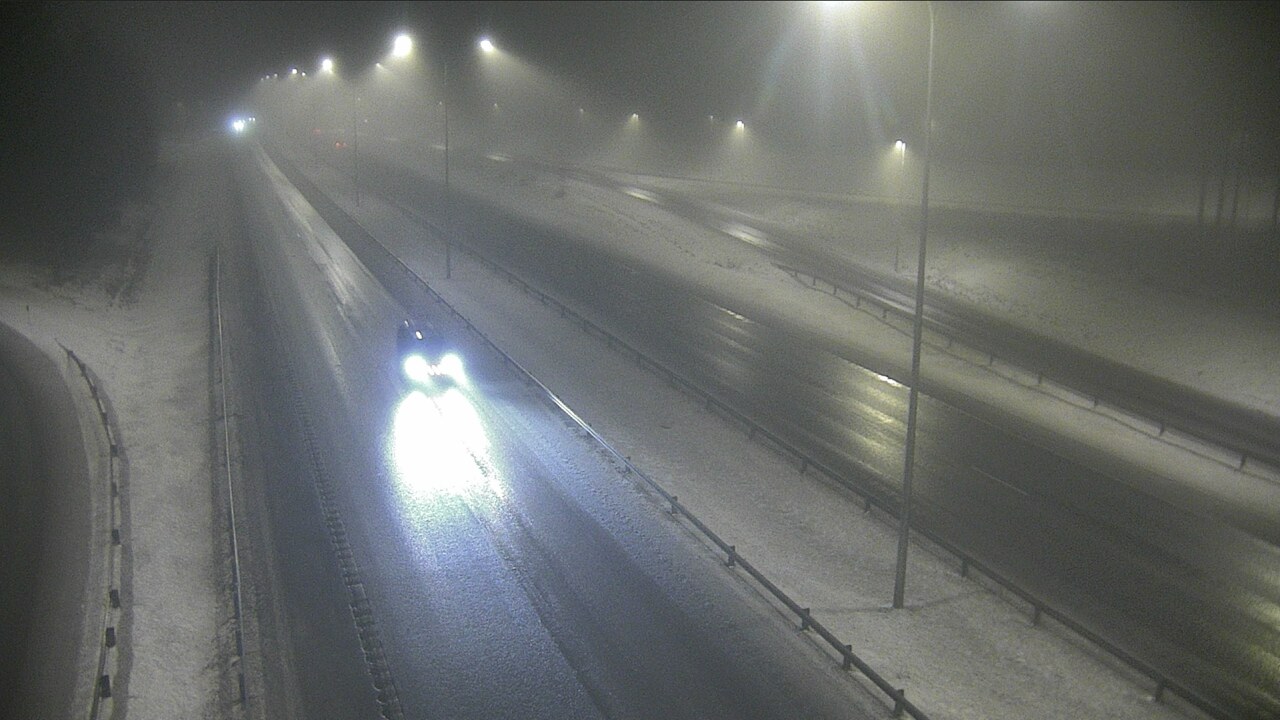 Weather Camera Image Väg 4 Uleåborg, Isko, Oulu, Pohjois-Pohjanmaa