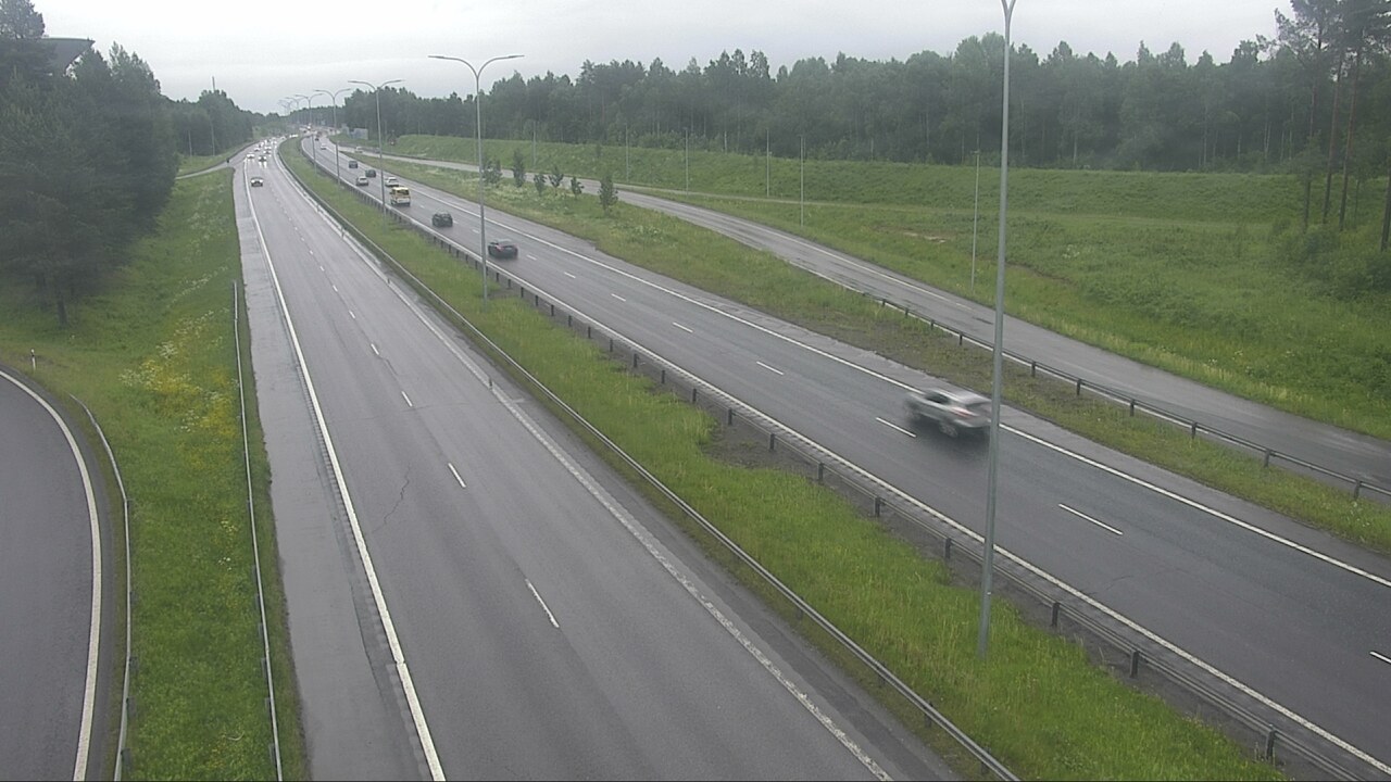 Weather Camera Image Road 4 Oulu, Isko, Oulu, Pohjois-Pohjanmaa