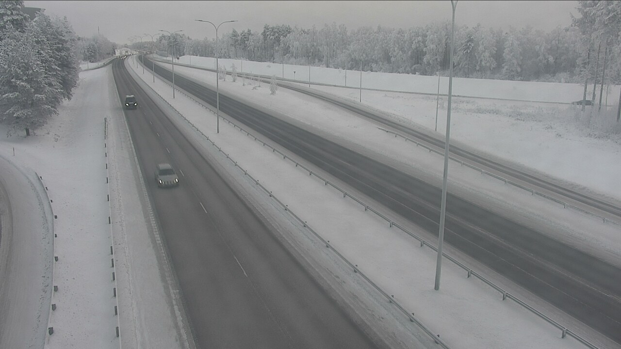 Weather Camera Image Road 4 Oulu, Isko, Oulu, Pohjois-Pohjanmaa