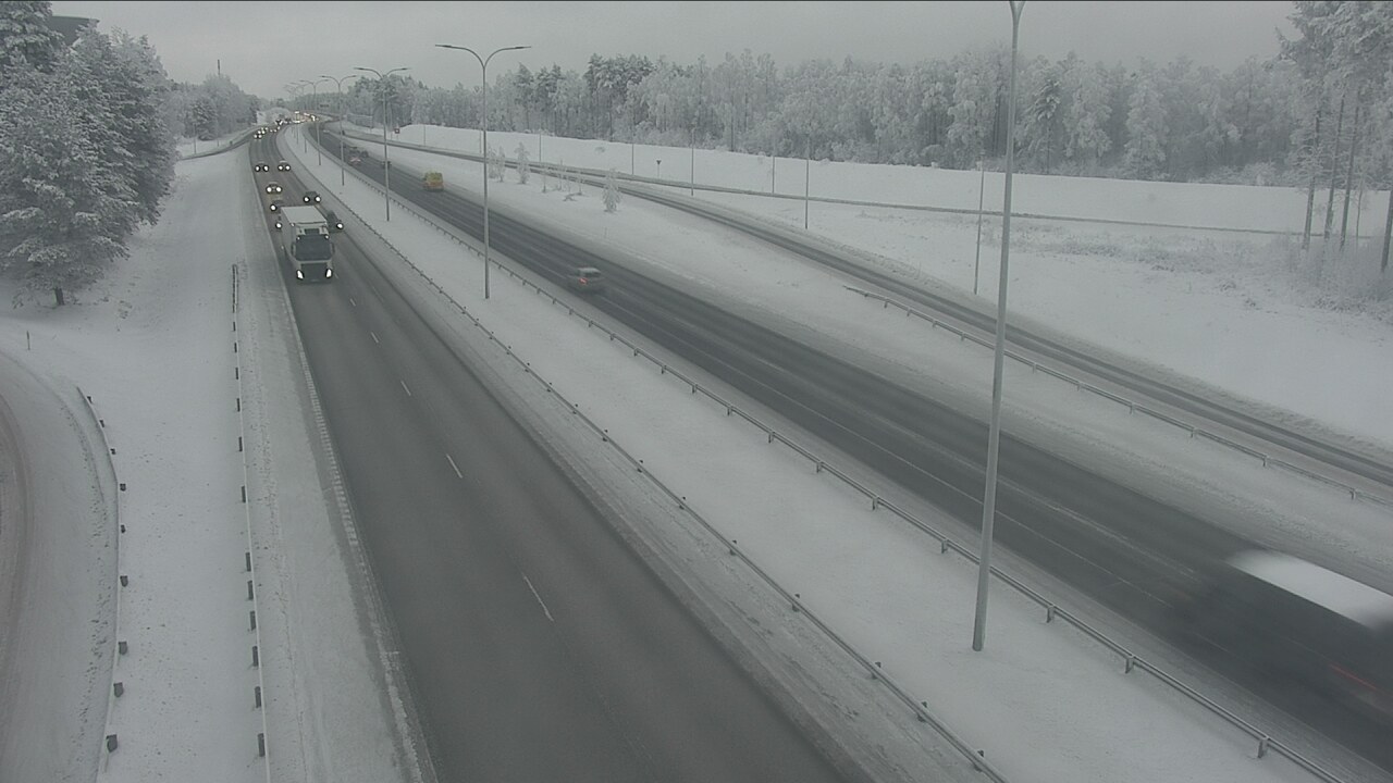 Weather Camera Image Road 4 Oulu, Isko, Oulu, Pohjois-Pohjanmaa